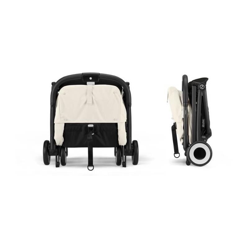 Poussette ultra compacte et confortable - CYBEX ORFEO - Blanc Canvas