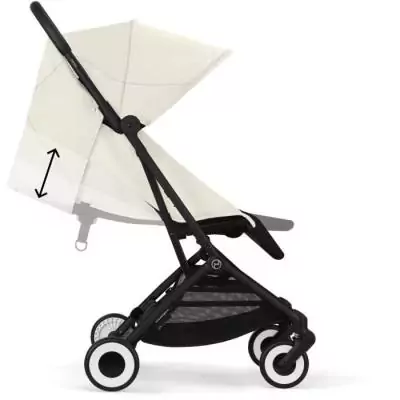 Poussette ultra compacte et confortable - CYBEX ORFEO - Blanc Canvas