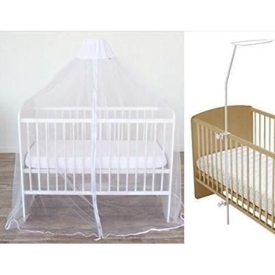 Protégez votre bébé avec style - Ciel de lit + flèche à fixer DOMIVA