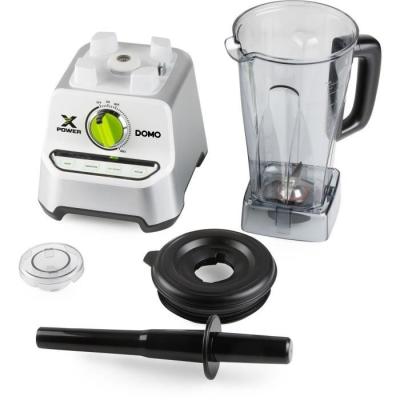 Mélangeur puissant XPOWER DOMO - 1500 W - 2 L - Gris