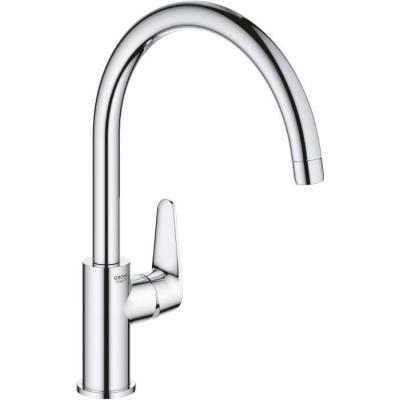 Robinet de cuisine GROHE - Design moderne en métal chromé