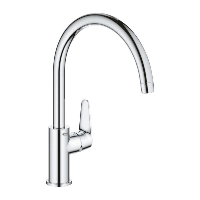 Robinet de cuisine GROHE - Design moderne en métal chromé