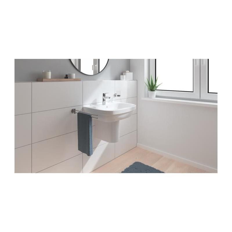 Mitigeur lavabo monocommande chromé - GROHE START - Economie d'eau