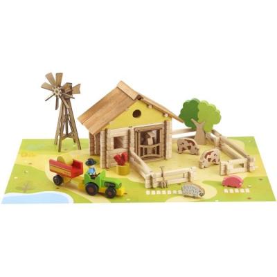 Construisez votre ferme en bois avec Jeujura!