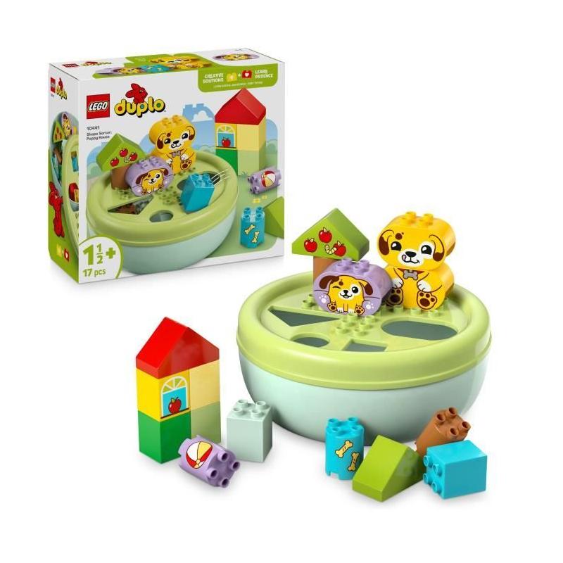LEGO DUPLO My First 10441 Trieur De Formes : La Niche Du Chiot - Jeu D'éveil 