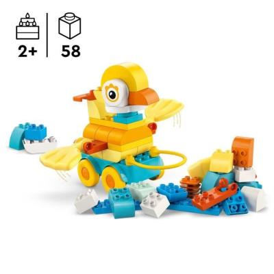 LEGO DUPLO Ma Ville 10448: Animaux Sur Roues 3-En-1 pour les Tout-Petits
