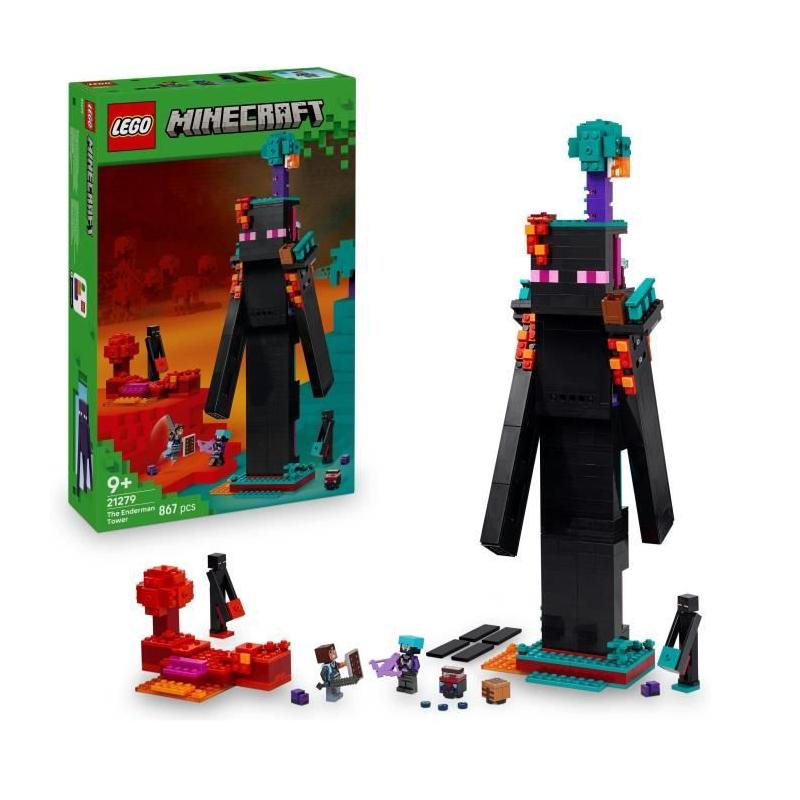 LEGO Minecraft 21279 La Tour De l'Enderman - Construis ton univers !