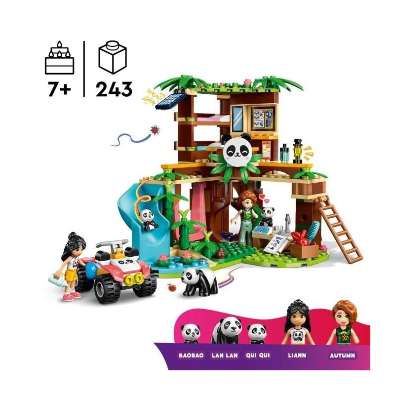 Amuse-toi avec le Sanctuaire des Pandas LEGO Friends !