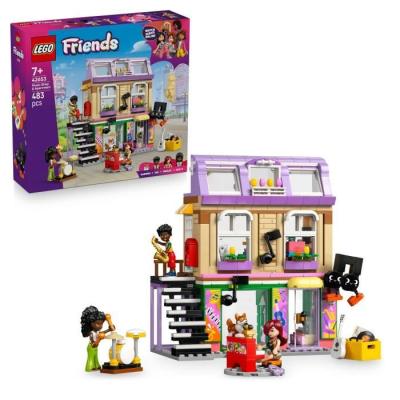 LEGO Friends 42653: Magasin de Musique et Appartement - jeu de construction
