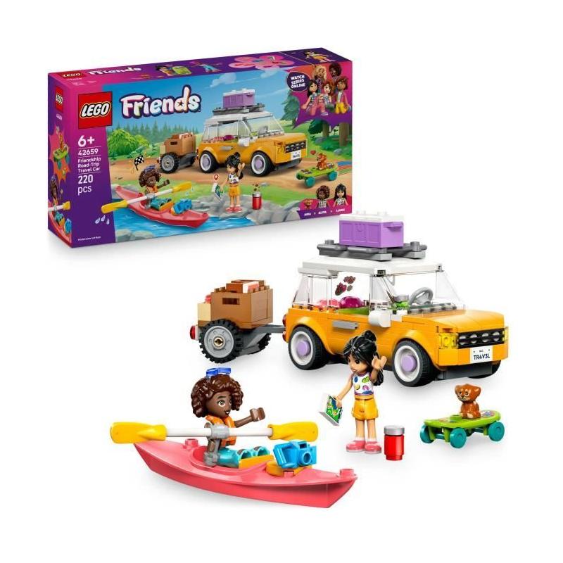 LEGO Friends 42659 Voyage en Voiture entre Amies - Jeu de Construction Fun