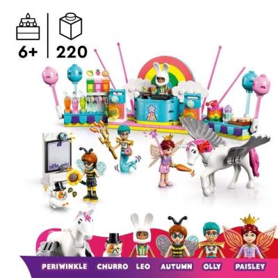 LEGO Friends 42661 Soirée Déguisée Licorne & Fée - Jeu pour Fille 6 Ans