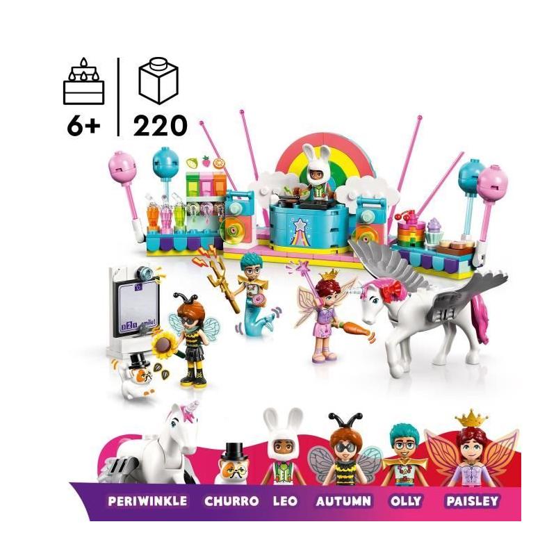 LEGO Friends 42661 Soirée Déguisée Licorne & Fée - Jeu pour Fille 6 Ans