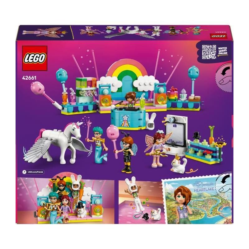 LEGO Friends 42661 Soirée Déguisée Licorne & Fée - Jeu pour Fille 6 Ans