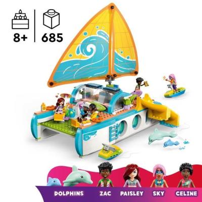 LEGO Friends 42664: Aventure en Bateau avec Dauphins!