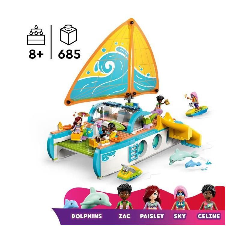 LEGO Friends 42664: Aventure en Bateau avec Dauphins!