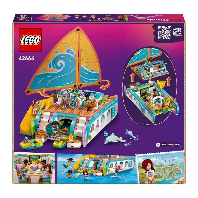 LEGO Friends 42664: Aventure en Bateau avec Dauphins!