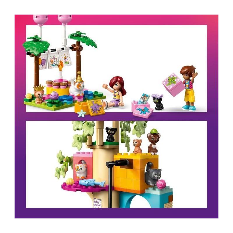 LEGO Friends 42666: Fête d'Anniversaire et Arbre à Chats - Jeu Filles 6 Ans