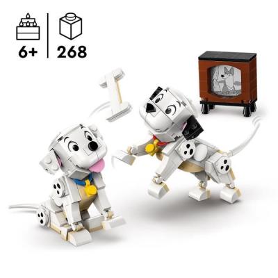Assemble et joue avec Lucky et Penny des 101 Dalmatiens - LEGO Disney