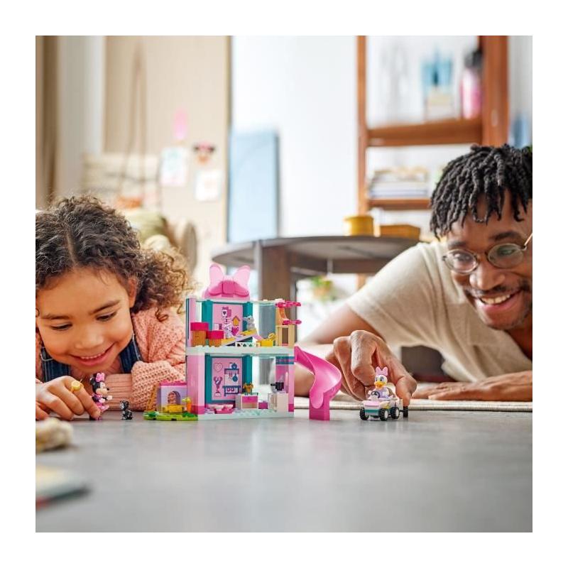 LEGO Disney 43274 : L'Hôtel pour Animaux de Minnie - Jeu de Construction Fun