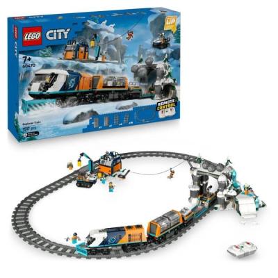 LEGO City 60470: Train Express des Explorateurs en Arctique