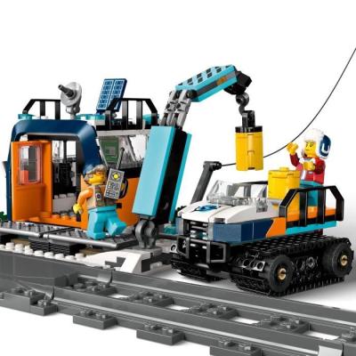 LEGO City 60470: Train Express des Explorateurs en Arctique