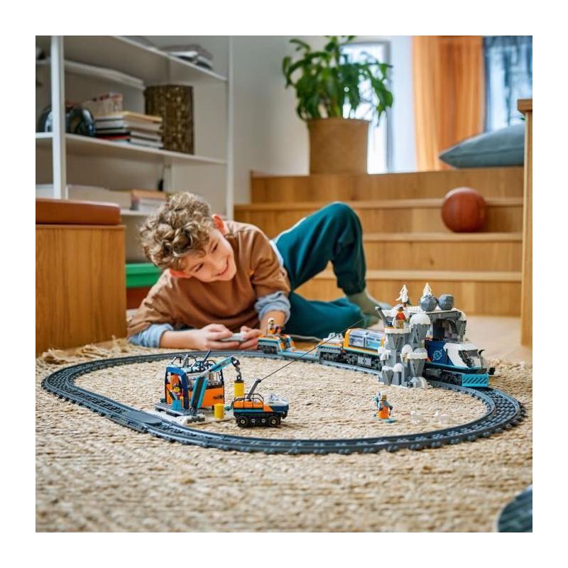 LEGO City 60470: Train Express des Explorateurs en Arctique