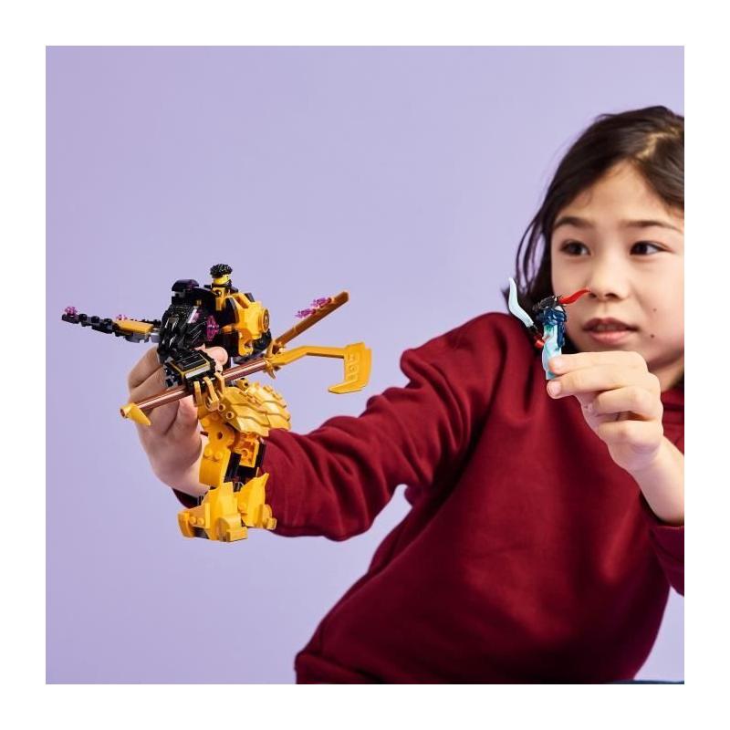 LEGO NINJAGO 71839 Le Robot De Spinjitzu d'Arin - Jeu de Construction Amusant