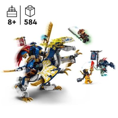 LEGO NINJAGO 71843: Construis ton Robot Dragonnier de Rogue!
