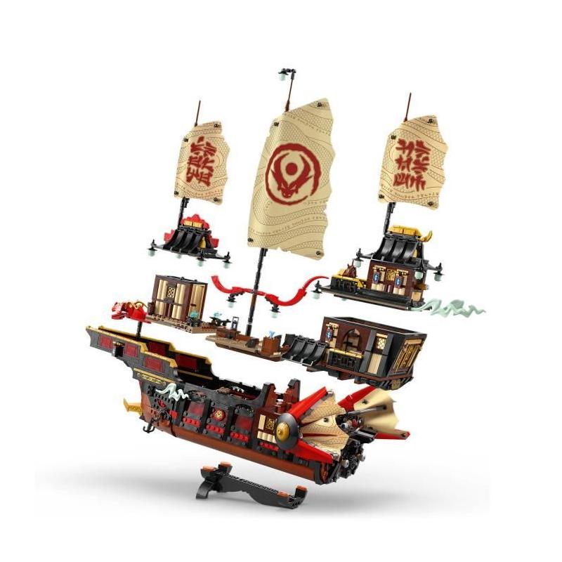 LEGO NINJAGO 71848 Le Temple Bounty - Bateau des 14 ans