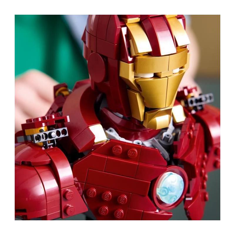 LEGO Marvel 76327 Buste Iron Man MK4 - Construction Adulte
