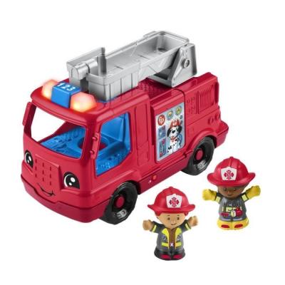 Camion pompier Fisher-Price Little People multilingue HYR88
