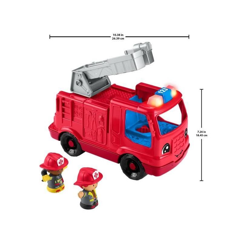 Camion pompier Fisher-Price Little People multilingue HYR88