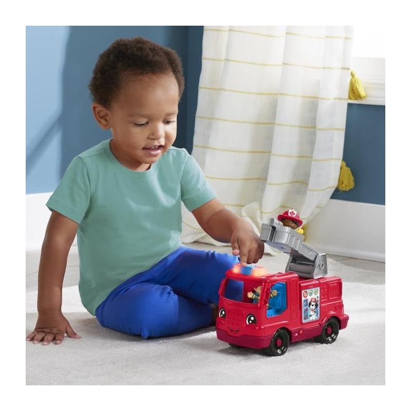 Camion pompier Fisher-Price Little People multilingue HYR88