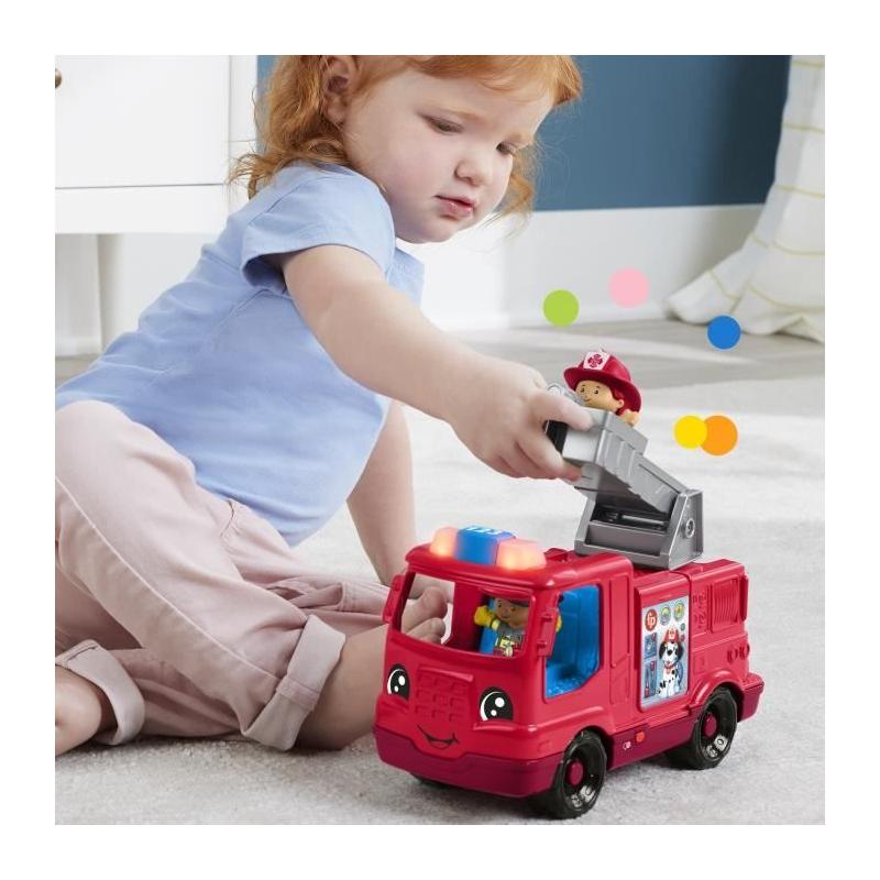 Camion pompier Fisher-Price Little People multilingue HYR88