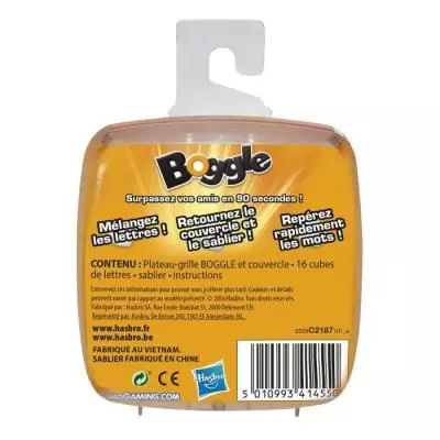 Jeu de voyage pour petits et grands: Boggle Hasbro