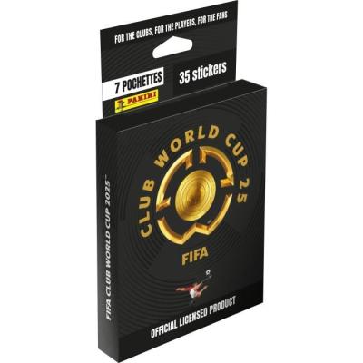Blister Panini - Coupe du Monde des Clubs 2025 - 7 pochettes - 35 Stickers