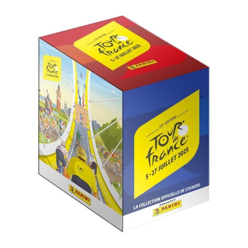 Boîte PANINI - TOUR DE FRANCE 2025 - 180 stickers