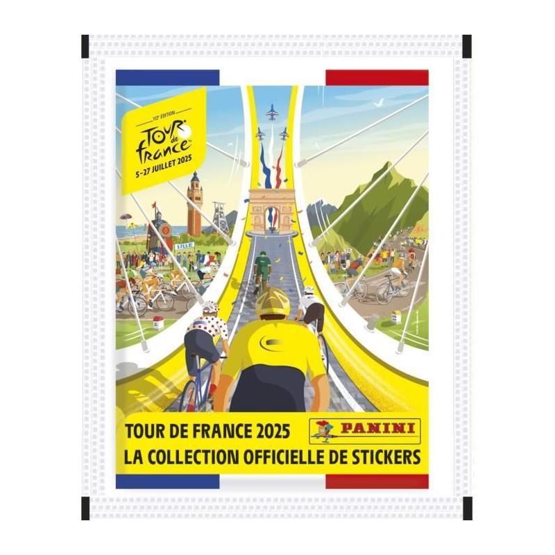 Boîte PANINI - TOUR DE FRANCE 2025 - 180 stickers