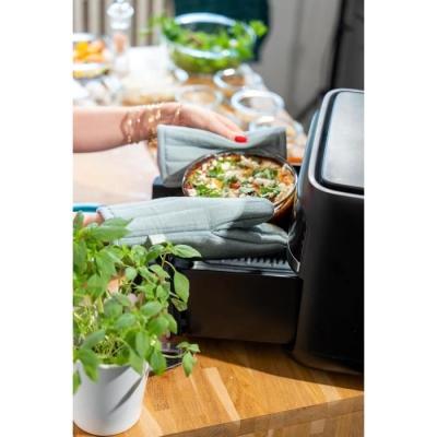 Plat air fryer PYREX 20 cm en verre borosilicate