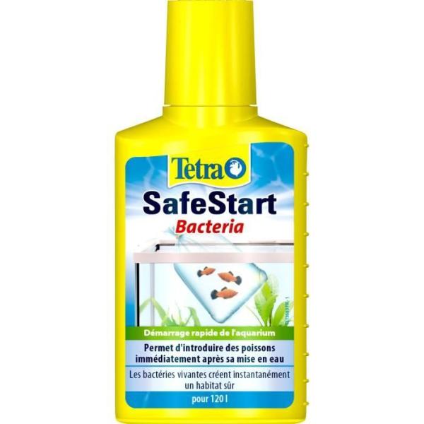 Tetra SafeStart - TETRA - Ensemencement bactérien pour aquarium - Permet une introduction plus rapide des poissons - 100 ml