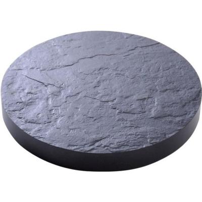 EDA Support a roulettes - Ø 30 cm - Gris ardoise - Polypropylene - Plantes, petits arbustes