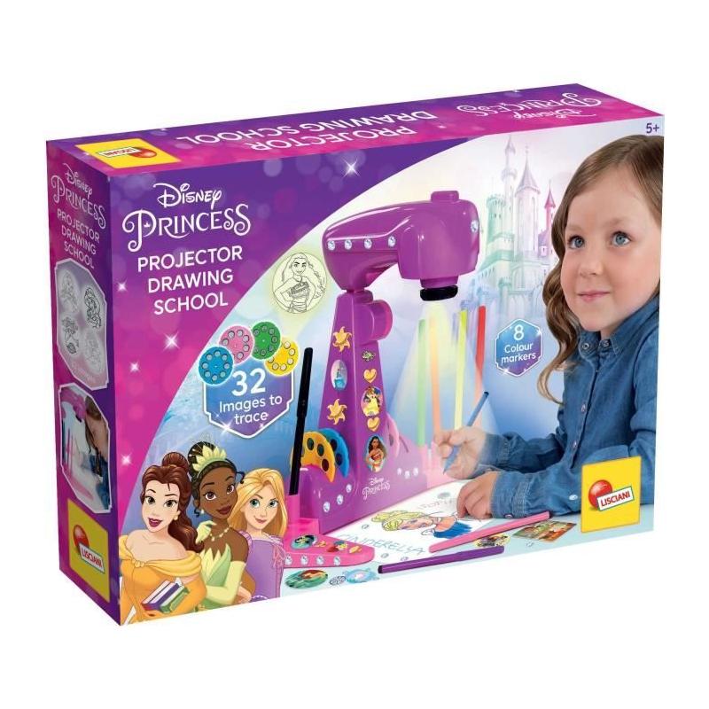 Projecteur de dessins LISCIANIGIOCHI - PRINCESSES - Accessoires inclus