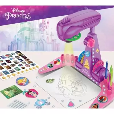 Projecteur de dessins LISCIANIGIOCHI - PRINCESSES - Accessoires inclus Projecteur de dessins LISCIANIGIOCHI - PRINCESSES - Accessoires inclus