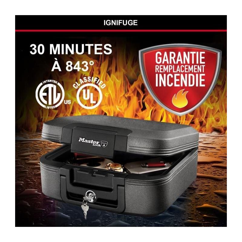 Coffre-fort ignifuge et étanche Master Lock - Medium
