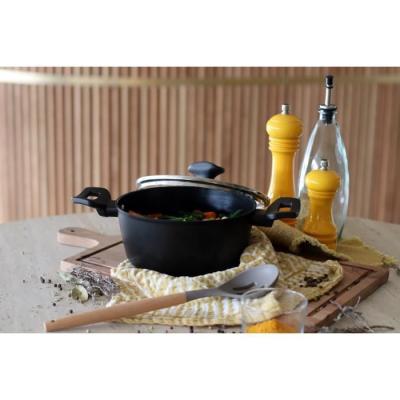 Faitout MENASTYL 20cm Noir pour Tous Feux
