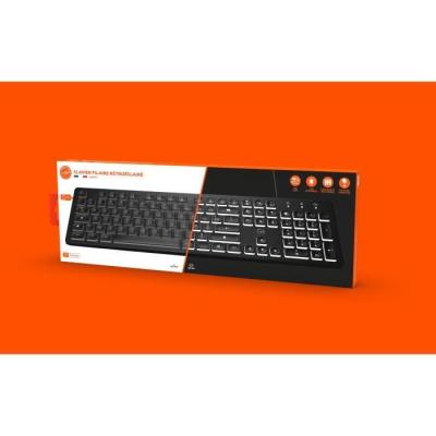 Clavier filaire mécanique rétroéclairé LED - AZERTY