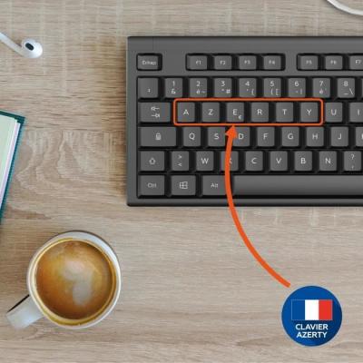 Ensemble clavier souris sans fil MOBILITY LAB Alpha - Ergonomique