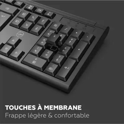 Ensemble clavier souris sans fil MOBILITY LAB Alpha - Ergonomique