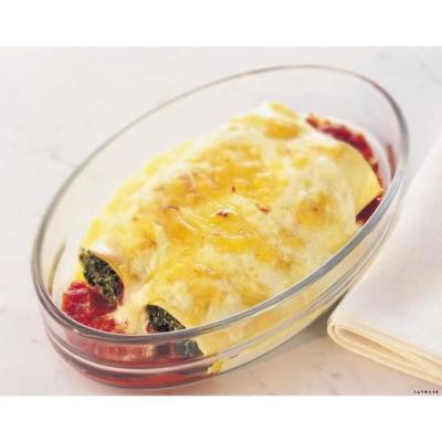 Plat ovale en verre Pyrex 35*24 cm - Essentiel pour four