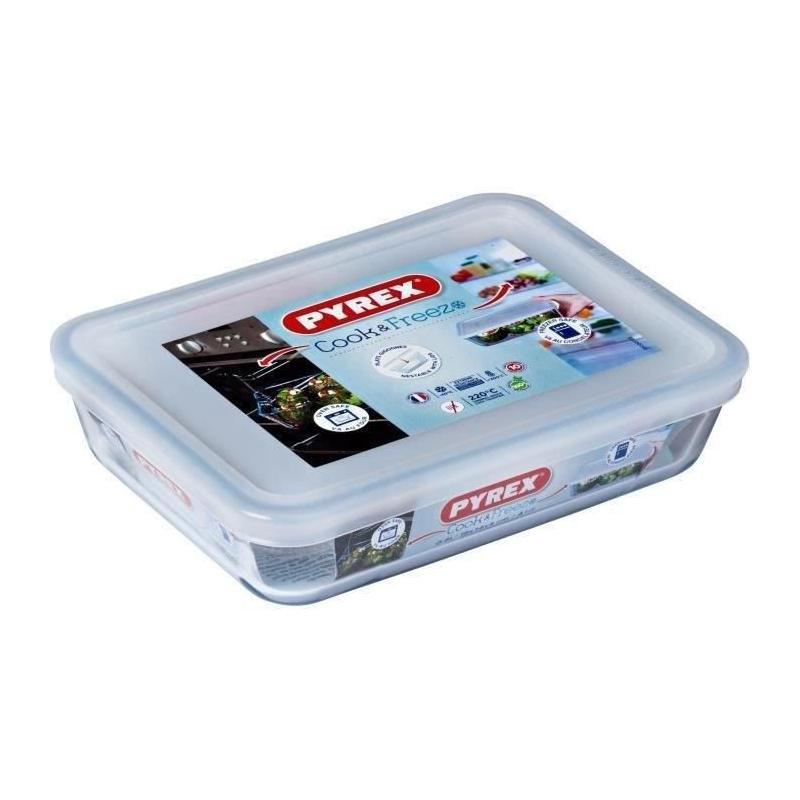 Plat rectangulaire Pyrex Cook & Freeze 19cm * 14 cm - 241P000/7046